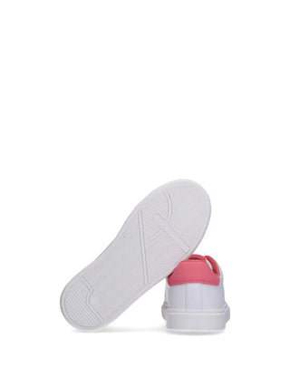 SNEAKERS RAGAZZA - TOMMY HILFIGER BIANCO-FUXIA - T3A9-34238-1355 5
