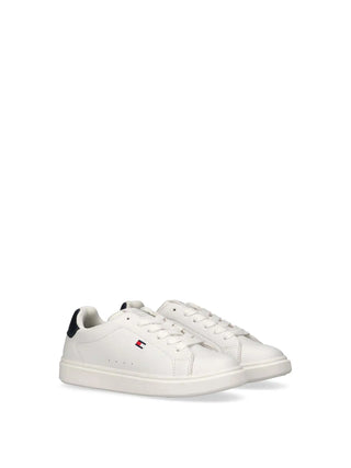 SNEAKERS UNISEX - TOMMY HILFIGER BIANCO-BLU - T3X9-34350-1355 2