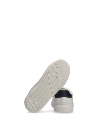 SNEAKERS UNISEX - TOMMY HILFIGER BIANCO-BLU - T3X9-34350-1355 5