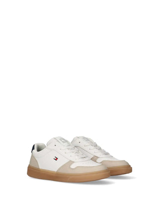 SNEAKERS UNISEX - TOMMY HILFIGER BEIGE-BIANCO - T3X9-34351-1269 2
