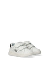 SNEAKERS UNISEX BAMBINO - CALVIN KLEIN BIANCO-NERO - V1X9-83275-1355 2