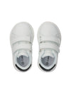 SNEAKERS UNISEX BAMBINO - CALVIN KLEIN BIANCO-NERO - V1X9-83275-1355 4