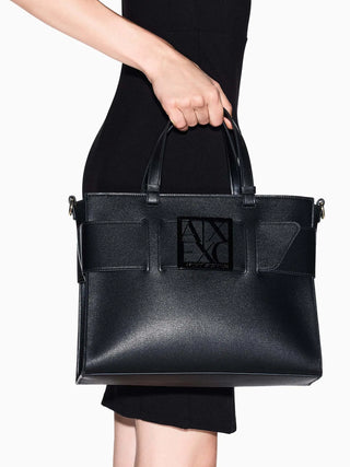 BORSA A SPALLA DONNA - ARMANI EXCHANGE NERO - 942689 0A874 6