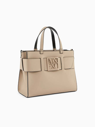BORSA A SPALLA DONNA - ARMANI EXCHANGE SABBIA - 942689 0A874 2