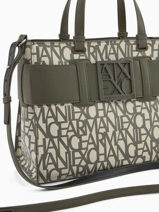 BORSA A SPALLA DONNA - ARMANI EXCHANGE SABBIA - 942689 3F742 5
