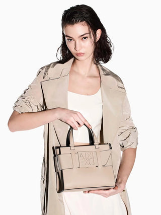 BORSA A SPALLA DONNA - ARMANI EXCHANGE SABBIA - 942690 0A874 6