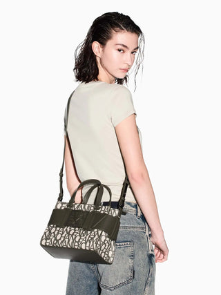 BORSA A SPALLA DONNA - ARMANI EXCHANGE SABBIA - 942690 3F742 7