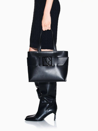 BORSA A SPALLA DONNA - ARMANI EXCHANGE NERO - 949138 0A874 6