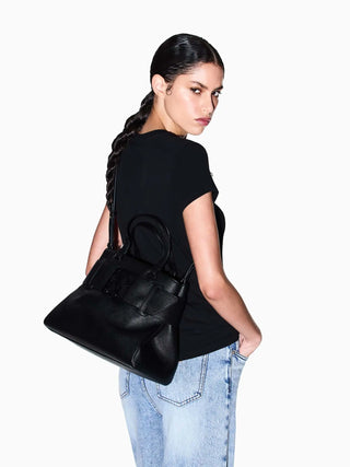 BORSA A SPALLA DONNA - ARMANI EXCHANGE NERO - XW000285 AF11902 7