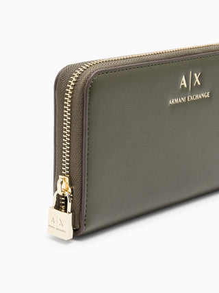 PORTAFOGLIO DONNA - ARMANI EXCHANGE VERDE - XW000359 AF12040 4