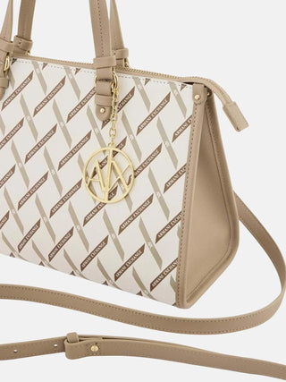BORSA A MANO DONNA - ARMANI EXCHANGE BIANCO-SABBIA - XW000400 AF17155 5