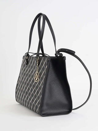 BORSA A SPALLA DONNA - ARMANI EXCHANGE NERO-NERO - XW000927 AF17155 2