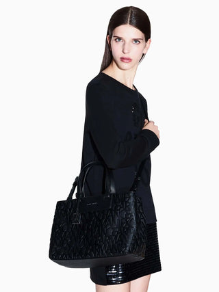 BORSA A SPALLA DONNA - ARMANI EXCHANGE NERO - XW001222 AF15774 7