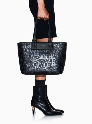 BORSA A SPALLA DONNA - ARMANI EXCHANGE NERO - XW001481 AF15774 6