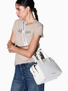 BORSA A SPALLA DONNA - ARMANI EXCHANGE BEIGE - XW002158 AF19892 7