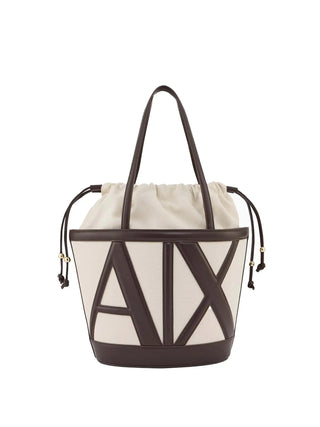 BORSA A SPALLA DONNA - ARMANI EXCHANGE BEIGE - XW002607 AF22635