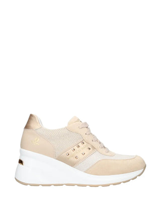 SNEAKERS DONNA - ARMATA DI MARE BEIGE - AMD S61H15