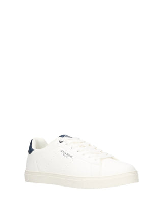SNEAKERS UOMO - ARMATA DI MARE BIANCO-NAVY - AMU 1D933 2