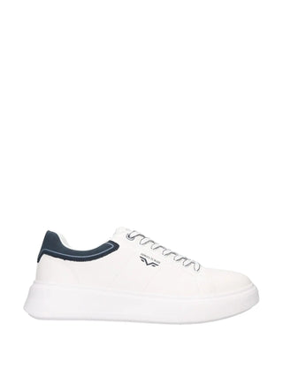 SNEAKERS UOMO - ARMATA DI MARE BIANCO-NAVY - AMU 1M922