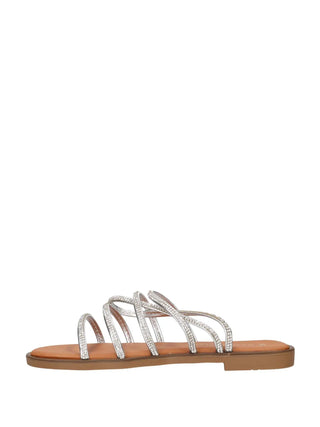 SANDALO DONNA - MARINA GALANTI ARGENTO - MG 1E364 4