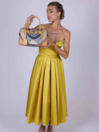 BORSA A MANO DONNA - GATTINONI CUOIO - BEG268316WWH 6