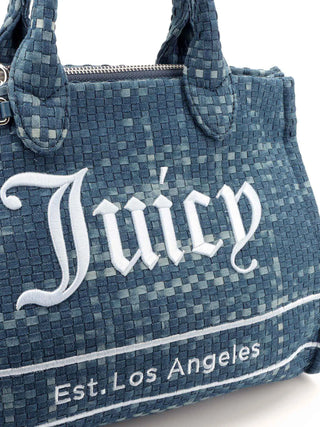 BORSA A SPALLA DONNA - JUICY COUTURE BLU - BEJIR9914WXL 4