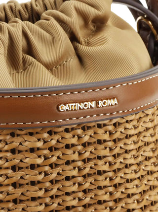 BORSA A MANO DONNA - GATTINONI ROMA TAN - BEN268760WVP 4