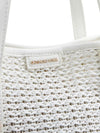 BORSA A SPALLA DONNA - GATTINONI ROMA BIANCO - BEN268761WVP 4