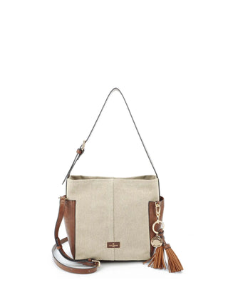 BORSA A SPALLA DONNA - GATTINONI ROMA BEIGE - BEN268783WC2