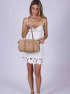 BORSA A MANO DONNA - GATTINONI ROMA BEIGE - BEN268853WVP 6