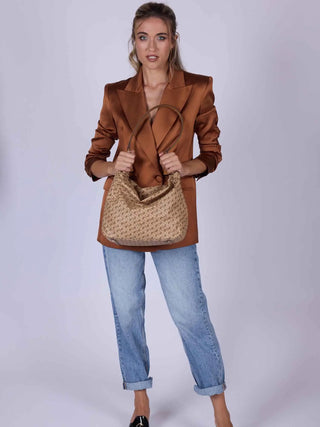HOBO DONNA - GATTINONI ROMA BEIGE - BEN268858WVP 6
