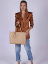 BORSA A SPALLA DONNA - GATTINONI ROMA NATURALE - BENDN8787WVP 6