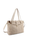 BORSA A MANO DONNA - GATTINONI ROMA BEIGE - BENTD8815WVP 2