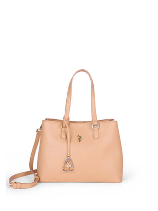 BORSA A MANO DONNA - US POLO ASSN. CAMEL - BEUJE8662WVP