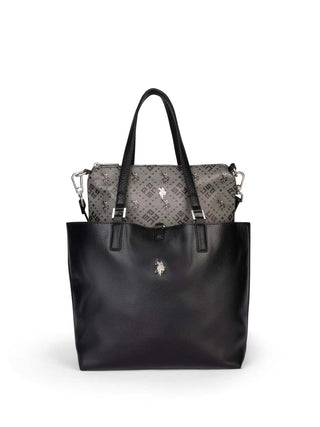 BORSA A SPALLA DONNA - US POLO ASSN. NERO - BEUM08707WVP 1