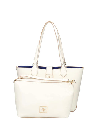 BORSA A SPALLA DONNA - US POLO ASSN. BIANCO - BEUMF9044WVP 2