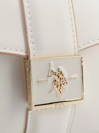 BORSA A MANO DONNA - US POLO ASSN. BIANCO - BEUMF9047WVP 5