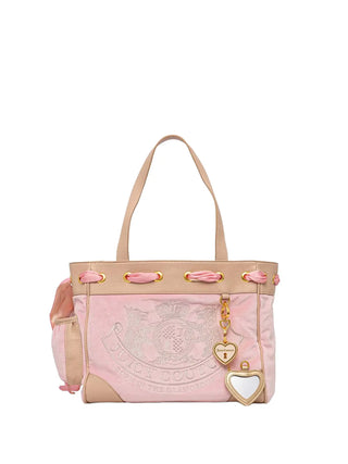 BORSA A MANO DONNA - JUICY COUTURE ROSA - BIJD08674WC2