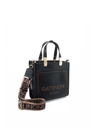 BORSA A MANO DONNA - GATTINONI ROMA NERO - BINIA8446WVP 2