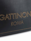 BORSA A MANO DONNA - GATTINONI ROMA NERO - BINIA8446WVP 4