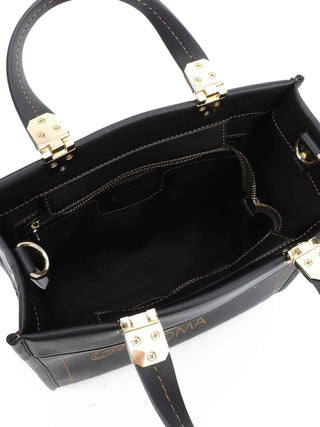 BORSA A MANO DONNA - GATTINONI ROMA NERO - BINIA8446WVP 5