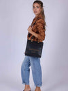 BORSA A MANO DONNA - GATTINONI ROMA NERO - BINIA8446WVP 6