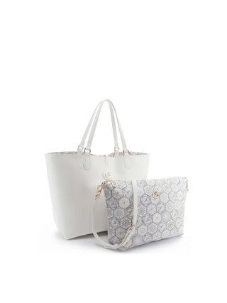 BORSA A MANO DONNA - GATTINONI ROMA BIANCO - BINTD8011WZT 3