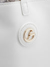 BORSA A MANO DONNA - GATTINONI ROMA BIANCO - BINTD8011WZT 5