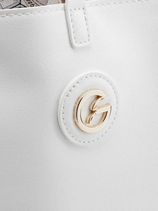 BORSA A MANO DONNA - GATTINONI ROMA BIANCO - BINTD8011WZT 5