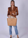 BORSA A MANO DONNA - GATTINONI ROMA GIALLO - BINTD8011WZT 7