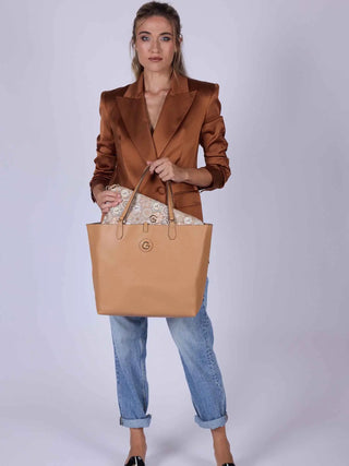 BORSA A MANO DONNA - GATTINONI ROMA GIALLO - BINTD8011WZT 7