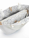 BORSA A SPALLA DONNA - GATTINONI ROMA BIANCO - BINTD8156WZT 3