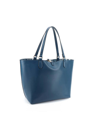 BORSA A SPALLA DONNA - GATTINONI ROMA BLU - BINTD8156WZT 2