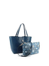 BORSA A SPALLA DONNA - GATTINONI ROMA BLU - BINTD8156WZT 4